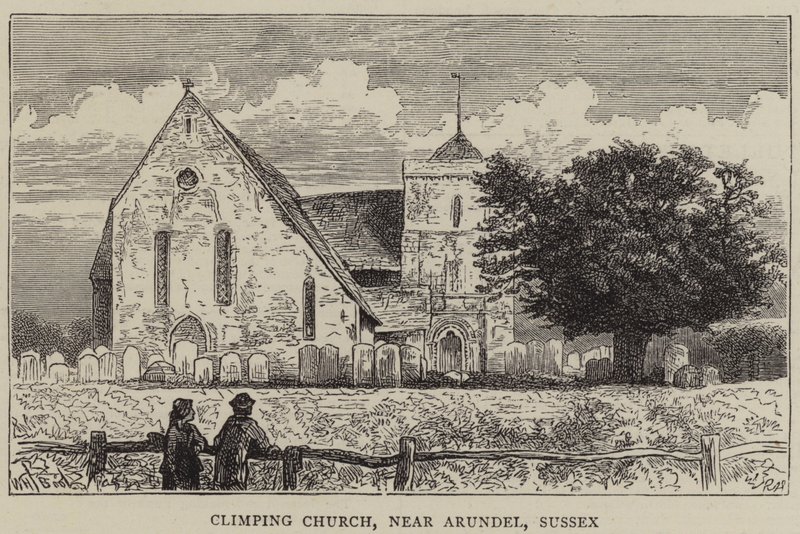 Climping Church, near Arundel, Sussex by William Henry James Boot