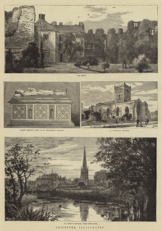 Leicester Illustrated by William Henry James Boot
