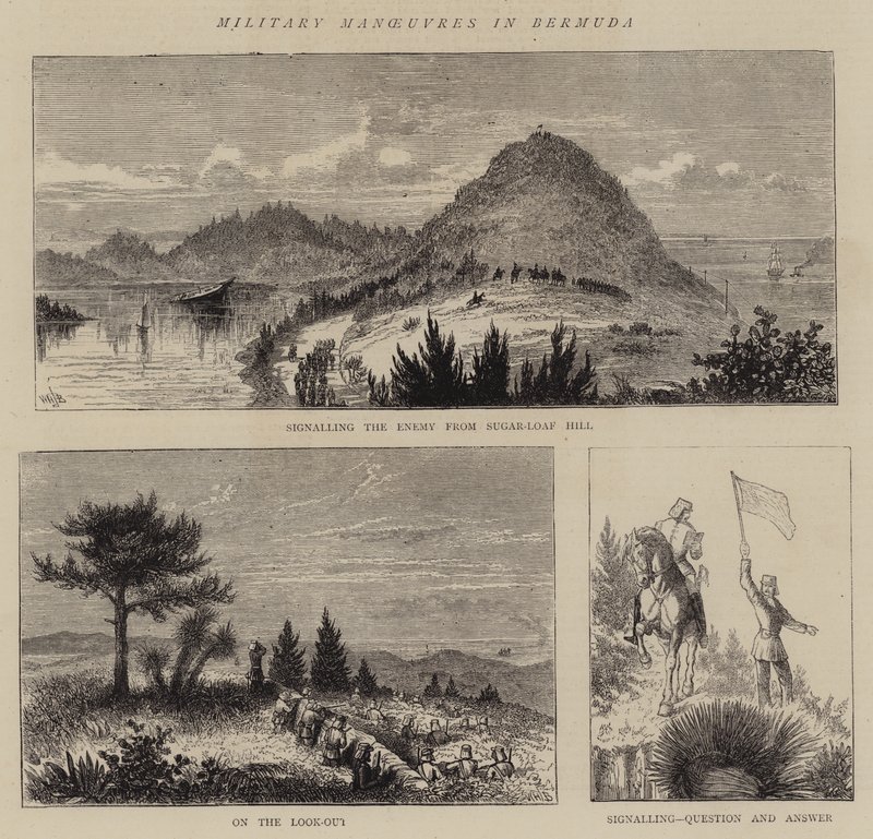 Military Manoeuvres in Bermuda by William Henry James Boot