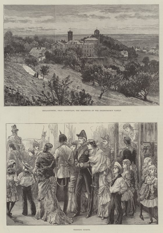 Royal Wedding of Princess Beatrice and Prince Henry of Battenberg by William Henry James Boot