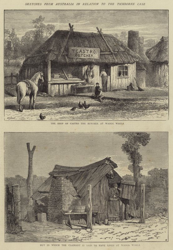 Sketches from Australia in Relation to the Tichborne Case by William Henry James Boot