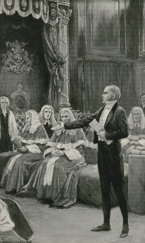 Earl Grey Appeals to the Bench of Bishops to Pass the Reform Bill by William Henry Margetson