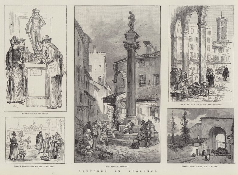 Sketches in Florence by William Henry Pike