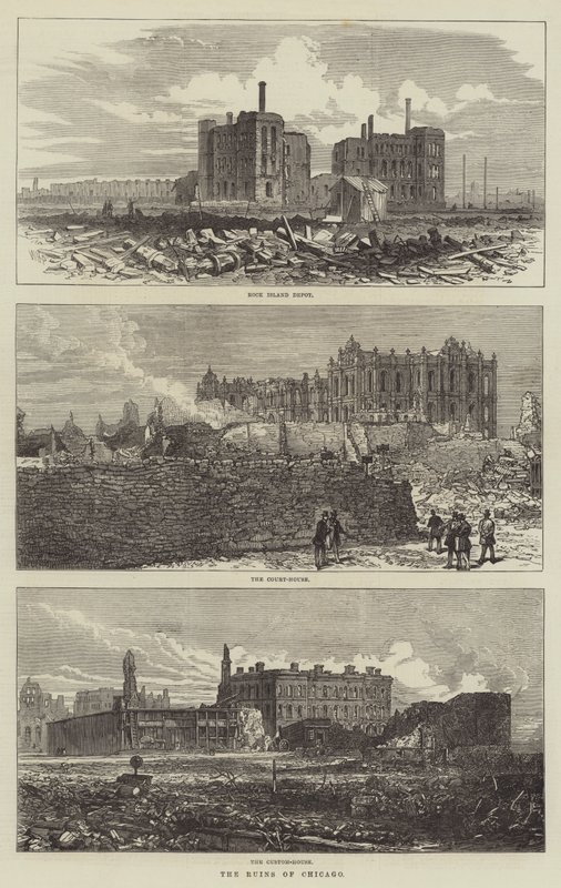 The Ruins of Chicago by William Henry Pike