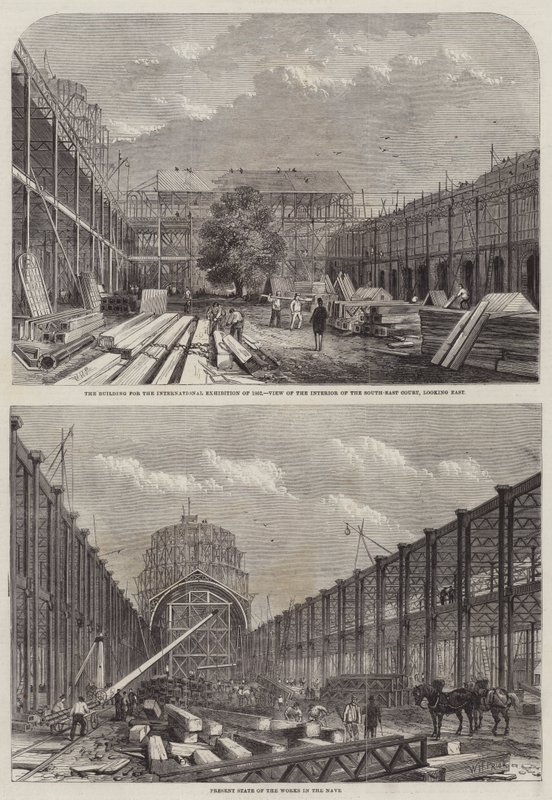 The Exhibition Building at South Kensington by William Henry Prior