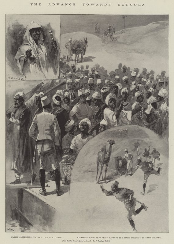 The Advance towards Dongola by William Heysham Overend
