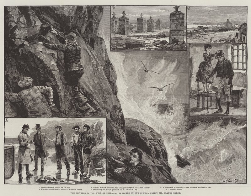 The Distress in the West of Ireland by William Heysham Overend
