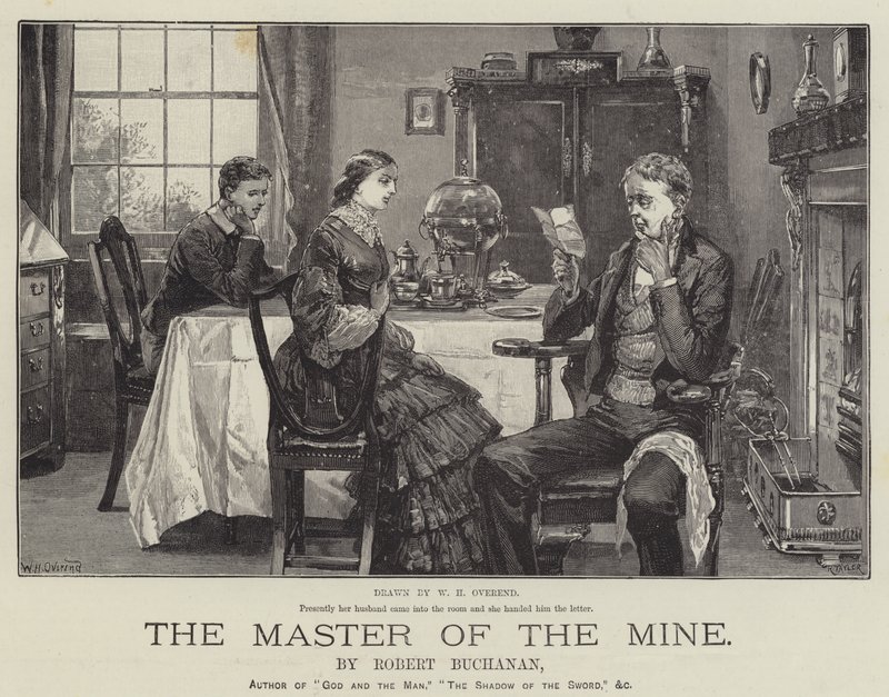 The Master of the Mine, by Robert Buchanan by William Heysham Overend