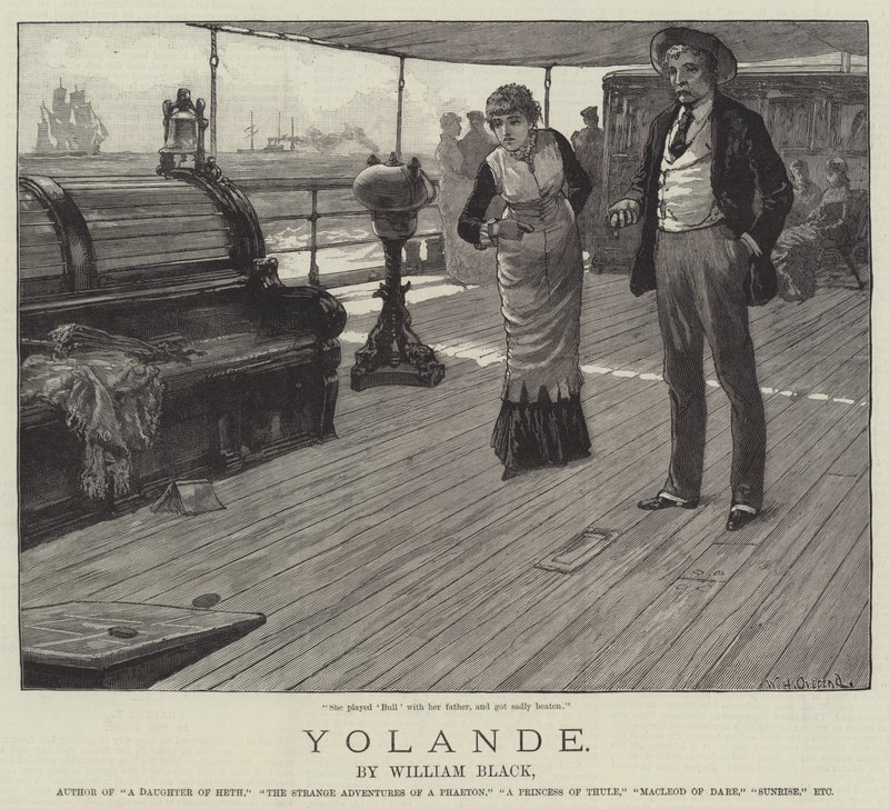 Yolande, by William Black by William Heysham Overend