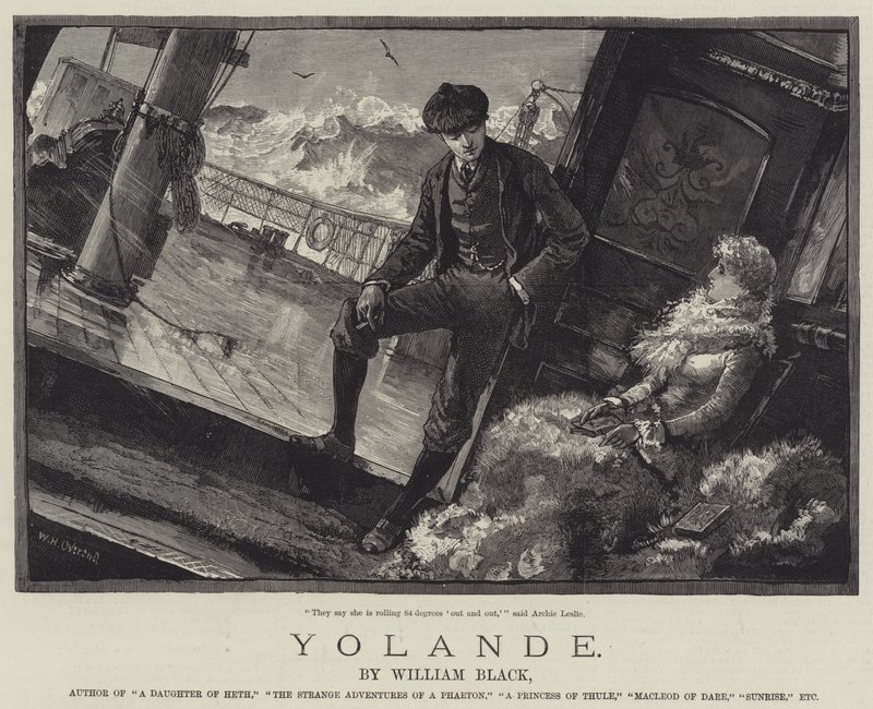 Yolande, by William Black by William Heysham Overend