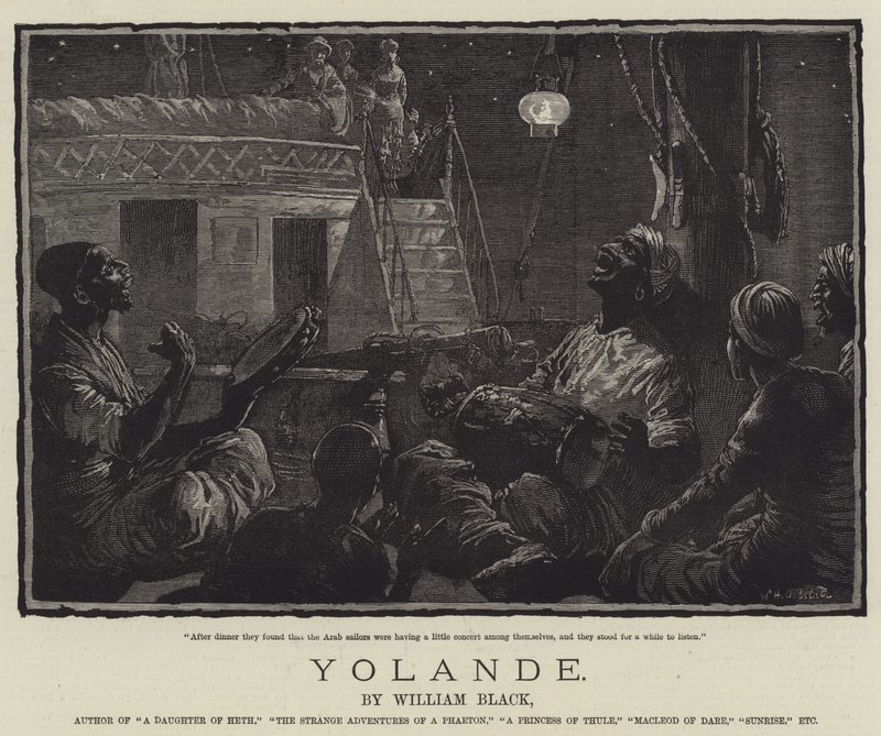 Yolande, by William Black by William Heysham Overend