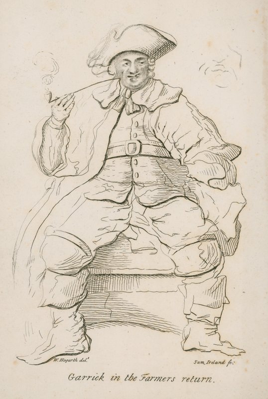 David Garrick in the Farmer
