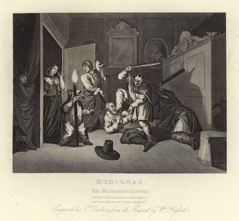 Hudibras by Samuel Butler by William Hogarth