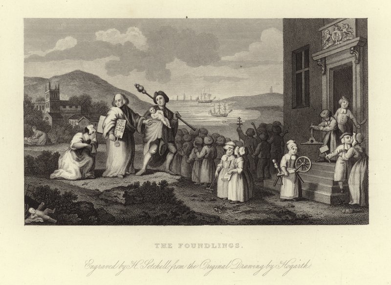 The Foundlings by William Hogarth