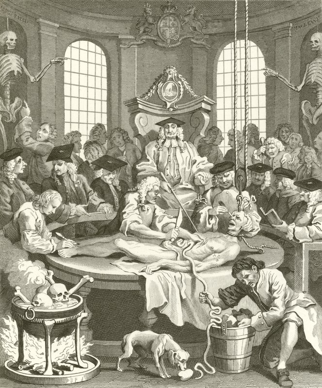 The Four Stages of Cruelty by William Hogarth