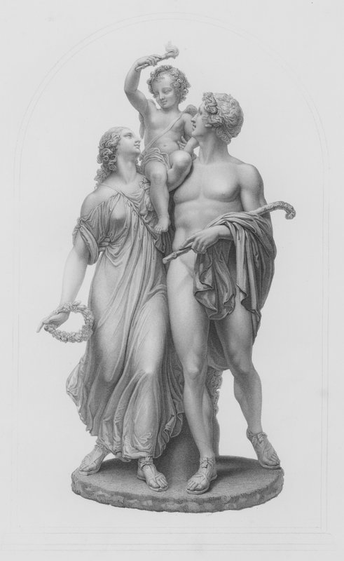 The Triumph of Love (engraving) by William John Roffe