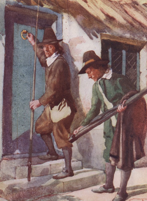 Illustration for The Compleat Angler by Izaak Walton by William Lee Hankey
