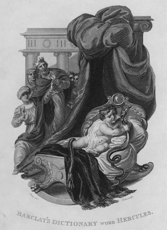 Barclays Dictionary, word: Hercules (engraving) by William Marshall (after) Craig