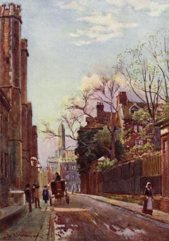 Queens Lane, the Site of the Old Mill Street by William Matthison