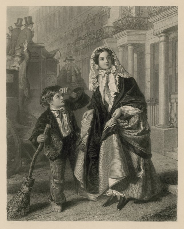 The Crossing Sweeper by William Powell Frith