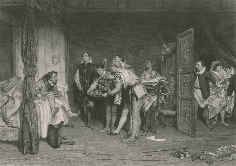 Christopher Sly, Taming of the Shrew by William Quiller Orchardson