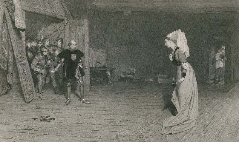Talbot and the Countess of Auvergne, King Henry VI, First Part by William Quiller Orchardson