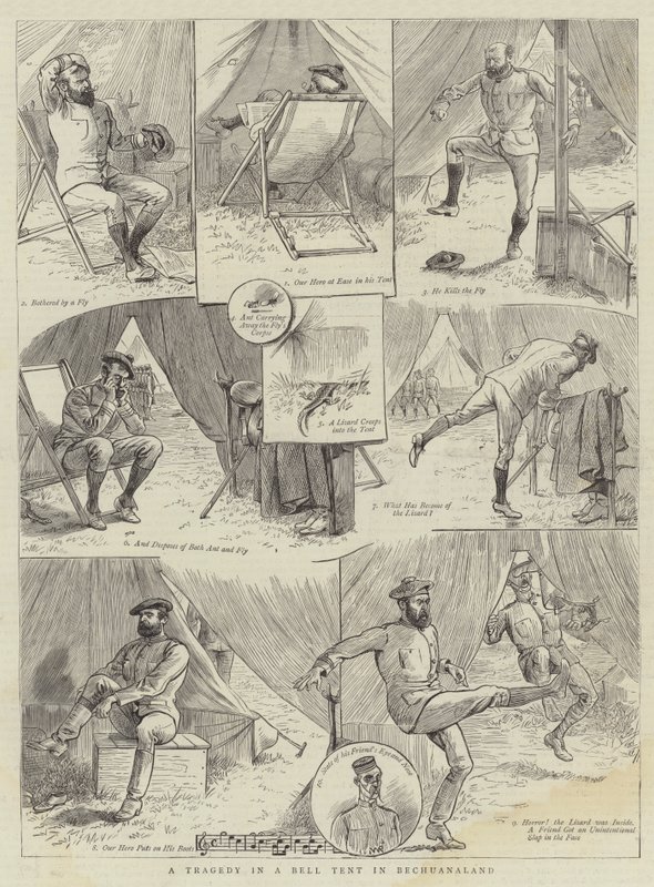 A Tragedy in a Bell Tent in Bechuanaland by William Ralston