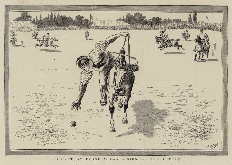 Cricket on Horseback, a Vision of the Future by William Ralston