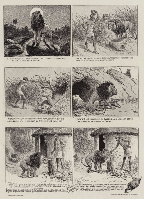 How the Lion First became Afraid of Man by William Ralston