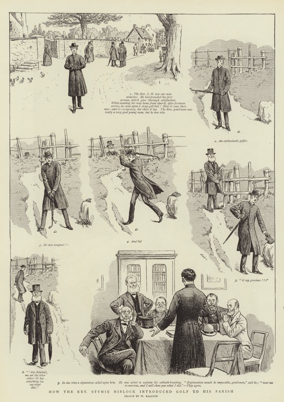 How the Reverend Stymie Niblock introduced Golf to his Parish by William Ralston