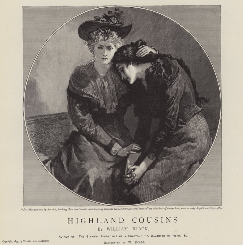 Highland Cousins by William Black by William Small