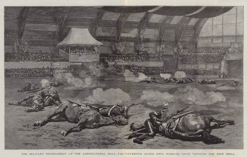 The Military Tournament at the Agricultural Hall, the Fifteenth (King