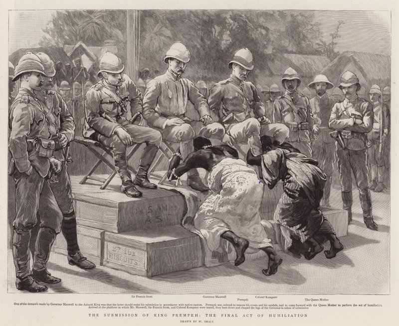The Submission of King Prempeh, the Final Act of Humiliation by William Small