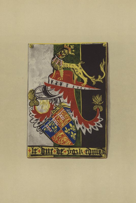 Sir Edmond Plantagenet of Langley, Earl of Cambridge and Duke of York, 1361-1402 by William St John Hope