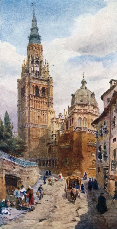 Toledo, the Cathedral by William Wiehe Collins