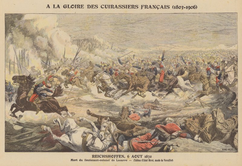To the Glory of French Cuirassiers (1803-1906) by after Aime Nicolas Morot