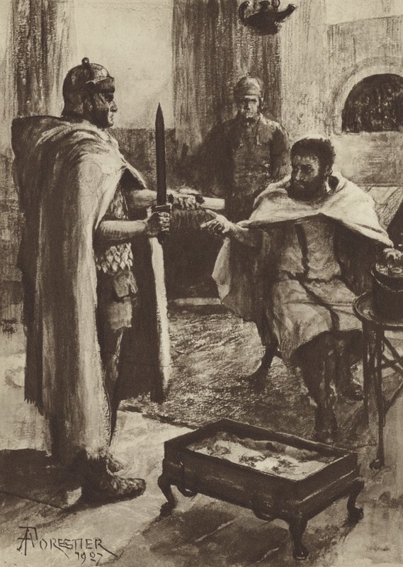 A Message for the Commandant by after Amedee Forestier
