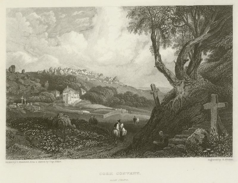 Cork Convent, near Cintra by after C. Stanfield