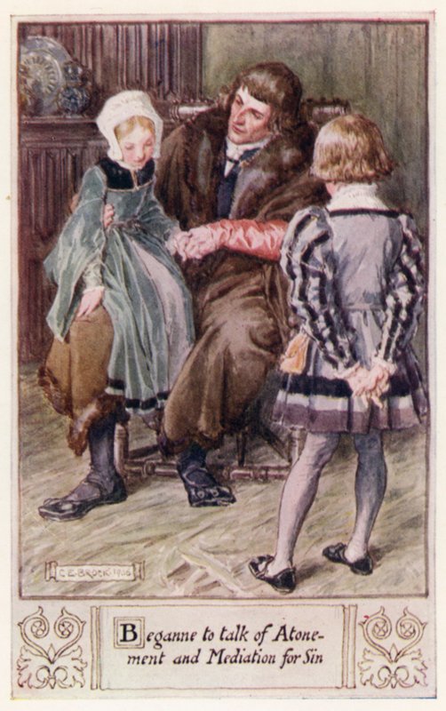 Began to talk of Atonement and Mediation for Sin by after Charles Edmund Brock