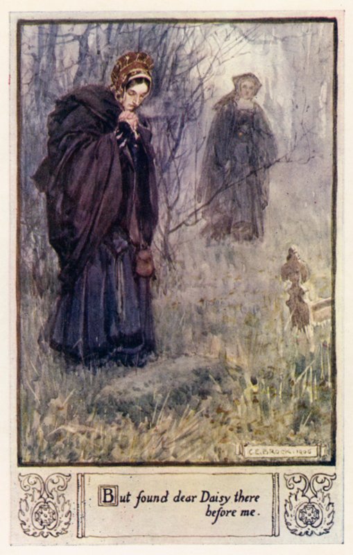 But found dear Daisy there before me by after Charles Edmund Brock
