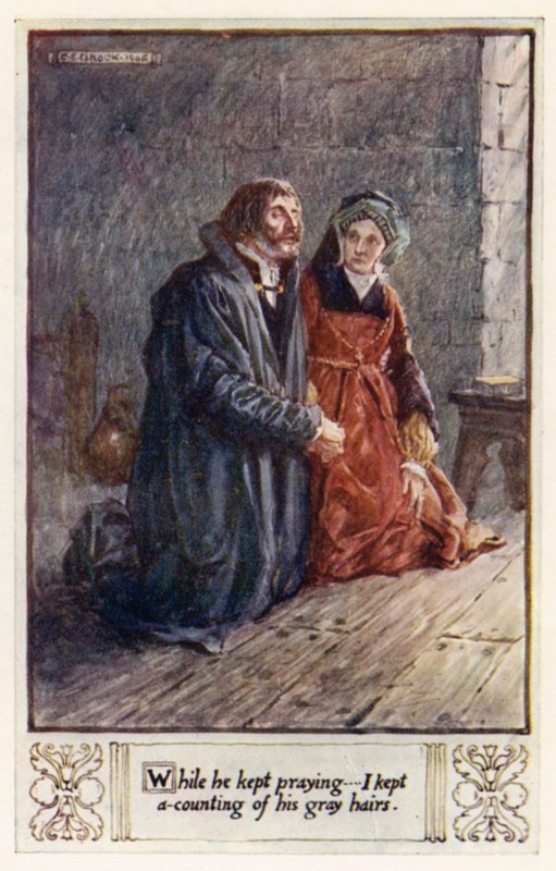While he kept praying, I kept counting his gray hairs by after Charles Edmund Brock