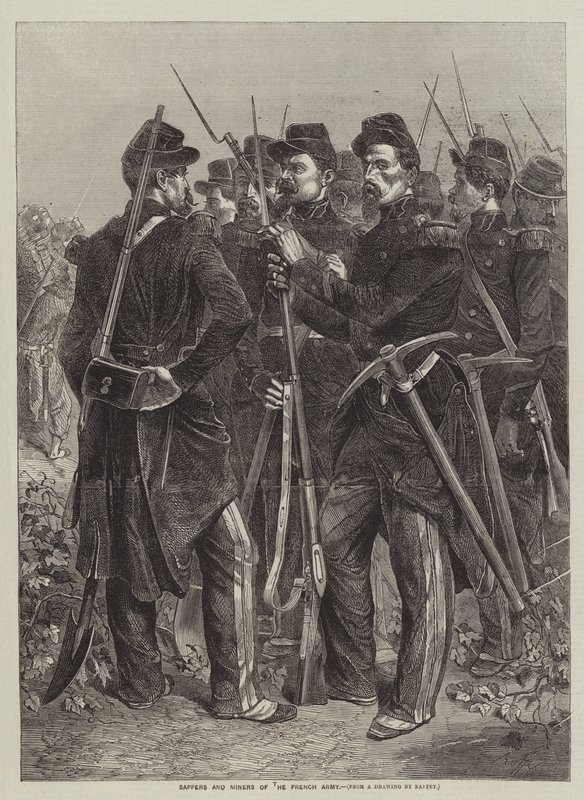 Sappers and Miners of the French Army by after Denis Auguste Marie Raffet