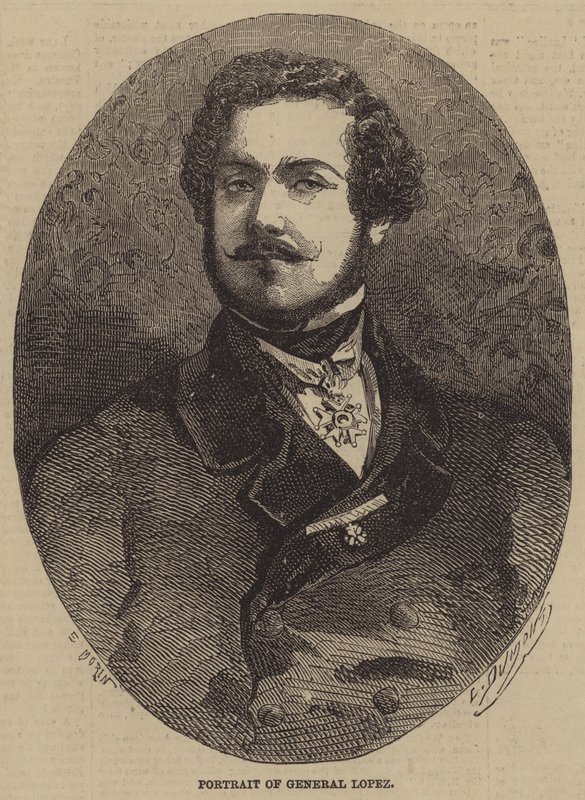 Portrait of General Lopez by after Edmond Morin