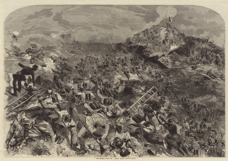 The Assault upon the Great Redan by after Edmond Morin
