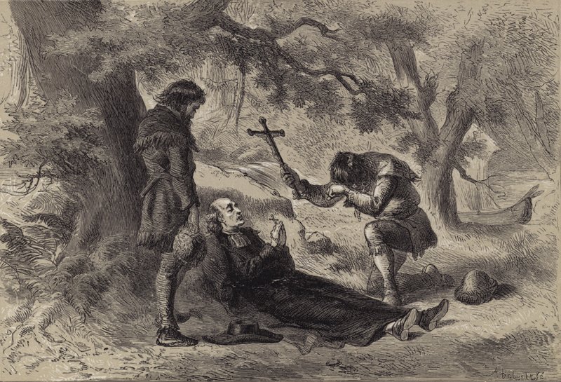 Death of Father Marquette by after Felix Octavius Carr Darley