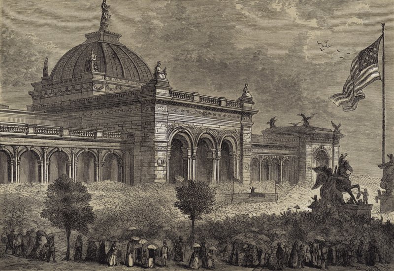 Opening of the Centennial Exhibition, 10 May 1876 by after Felix Octavius Carr Darley