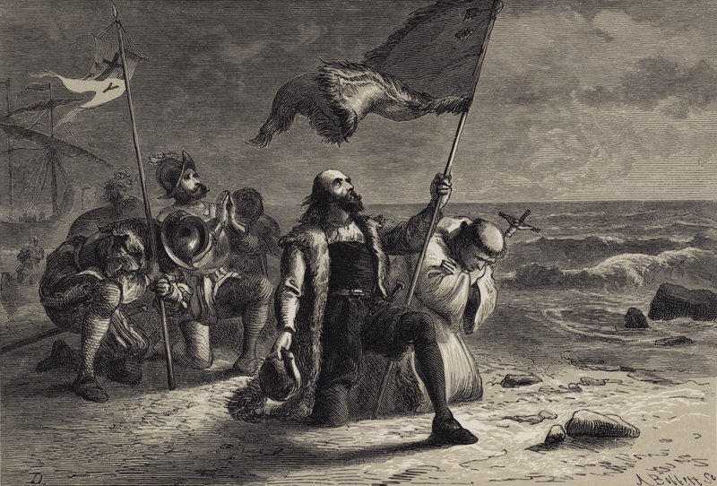 The Landing of Columbus by after Felix Octavius Carr Darley