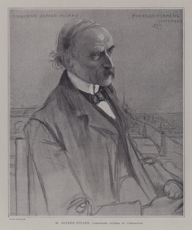 Alfred Picard, Commissioner General of the Exposition Universelle 1900, Paris by after Francois Flameng