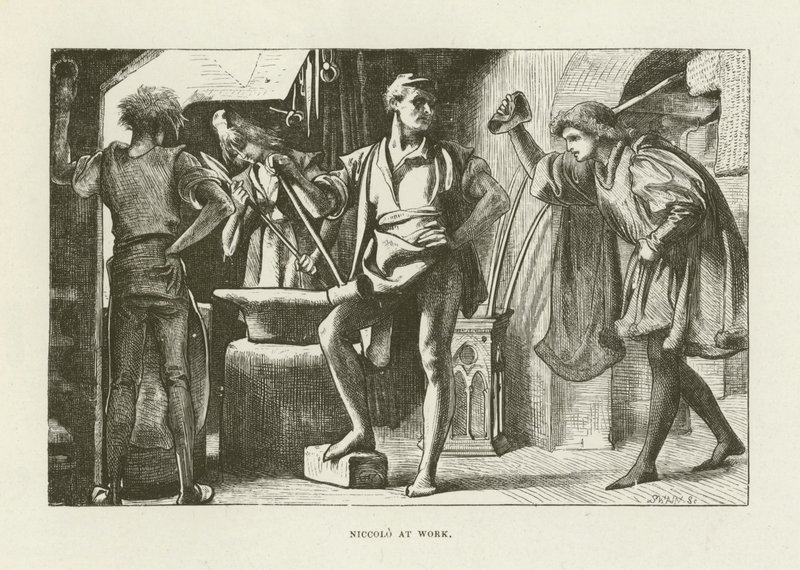 Illustration for Romola by George Eliot by after Frederic Leighton