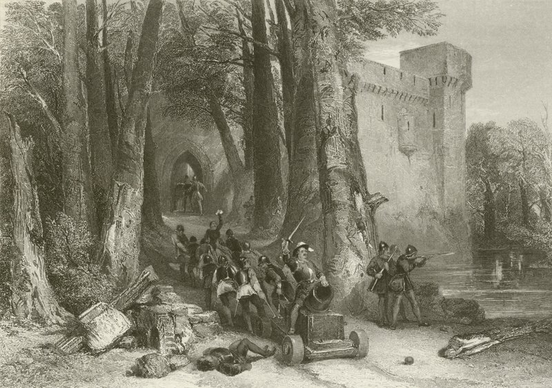 Sortie from Lathom House by after George Cattermole
